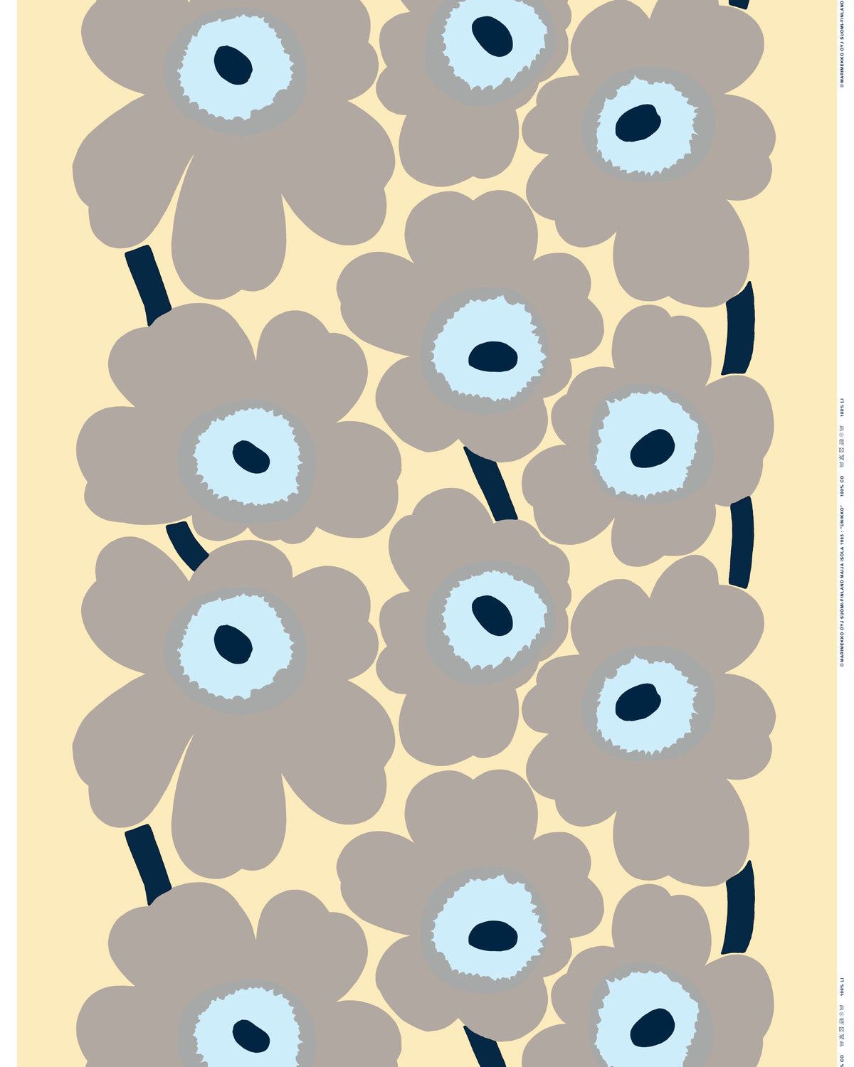 Unikko Linen fabric 10 m