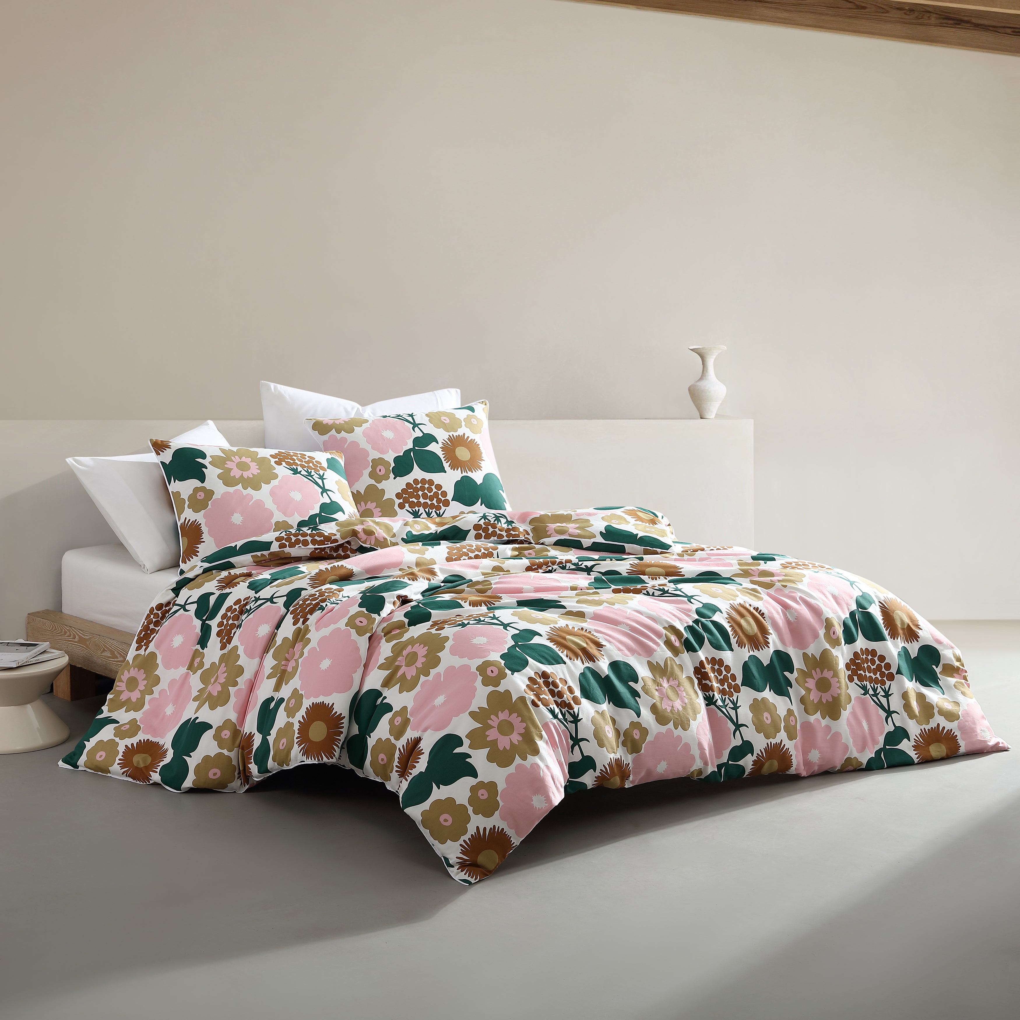 Marimekko Pieni Kukkatori Multi Full Queen Duvet Cover Set