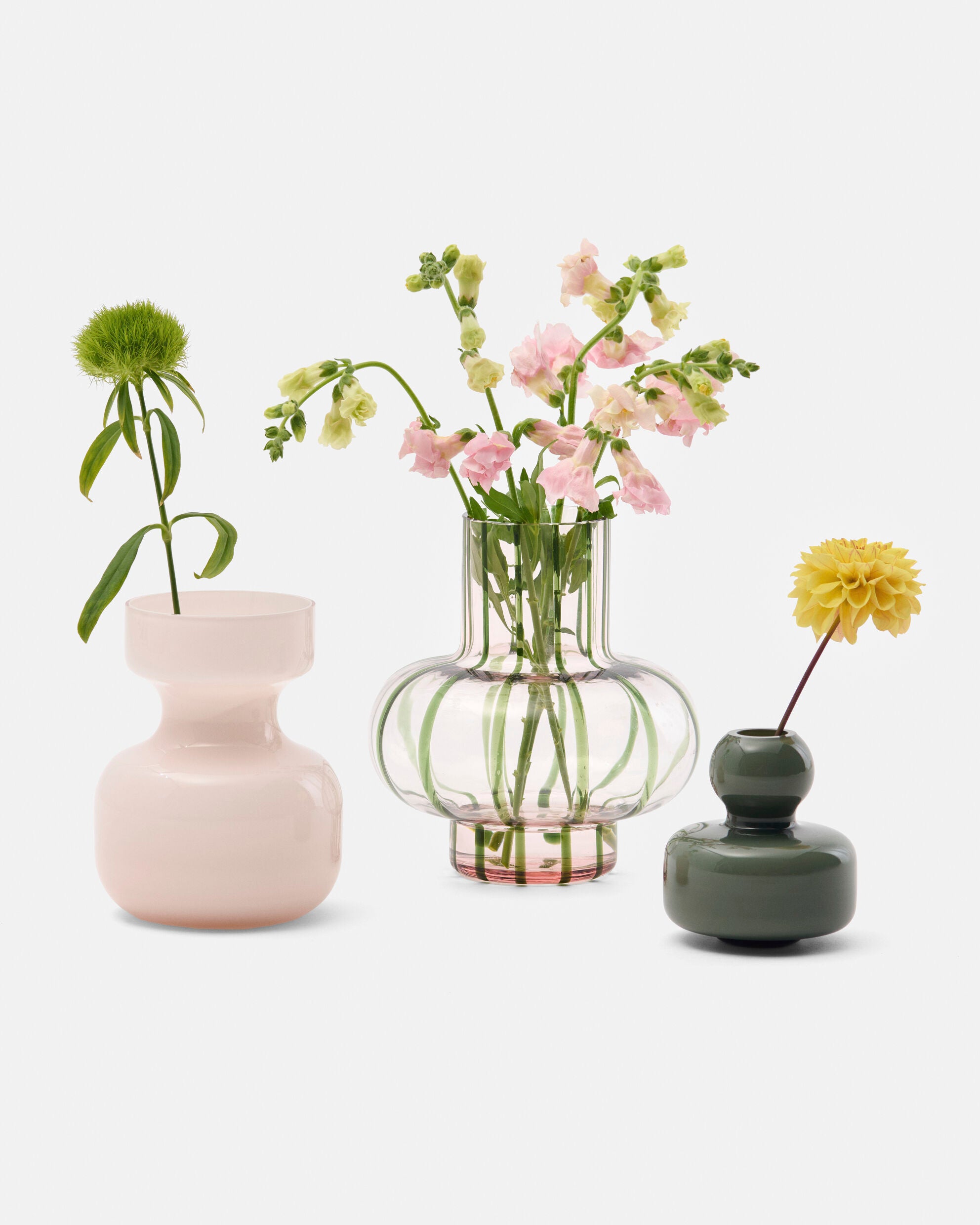 marimekko Umpuフラワーベース　オブジェ　オートミール Umpu Vase