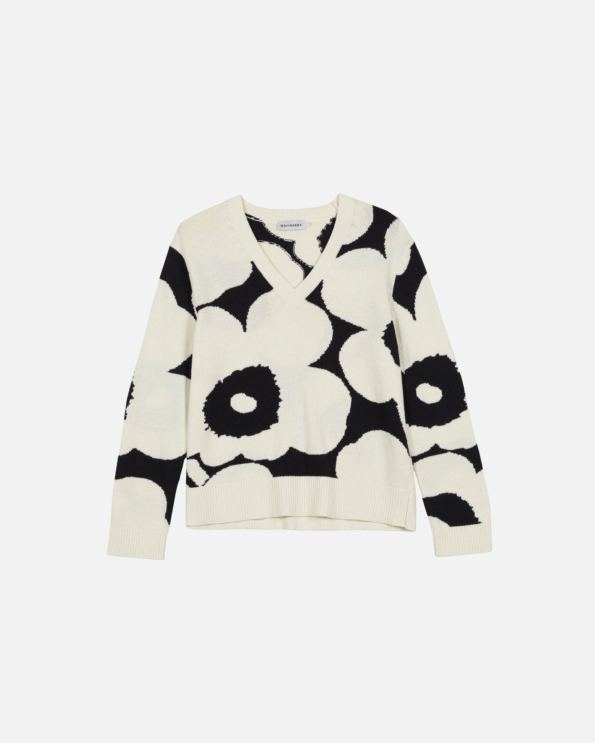 Päivä Unikko knitted cotton pullover