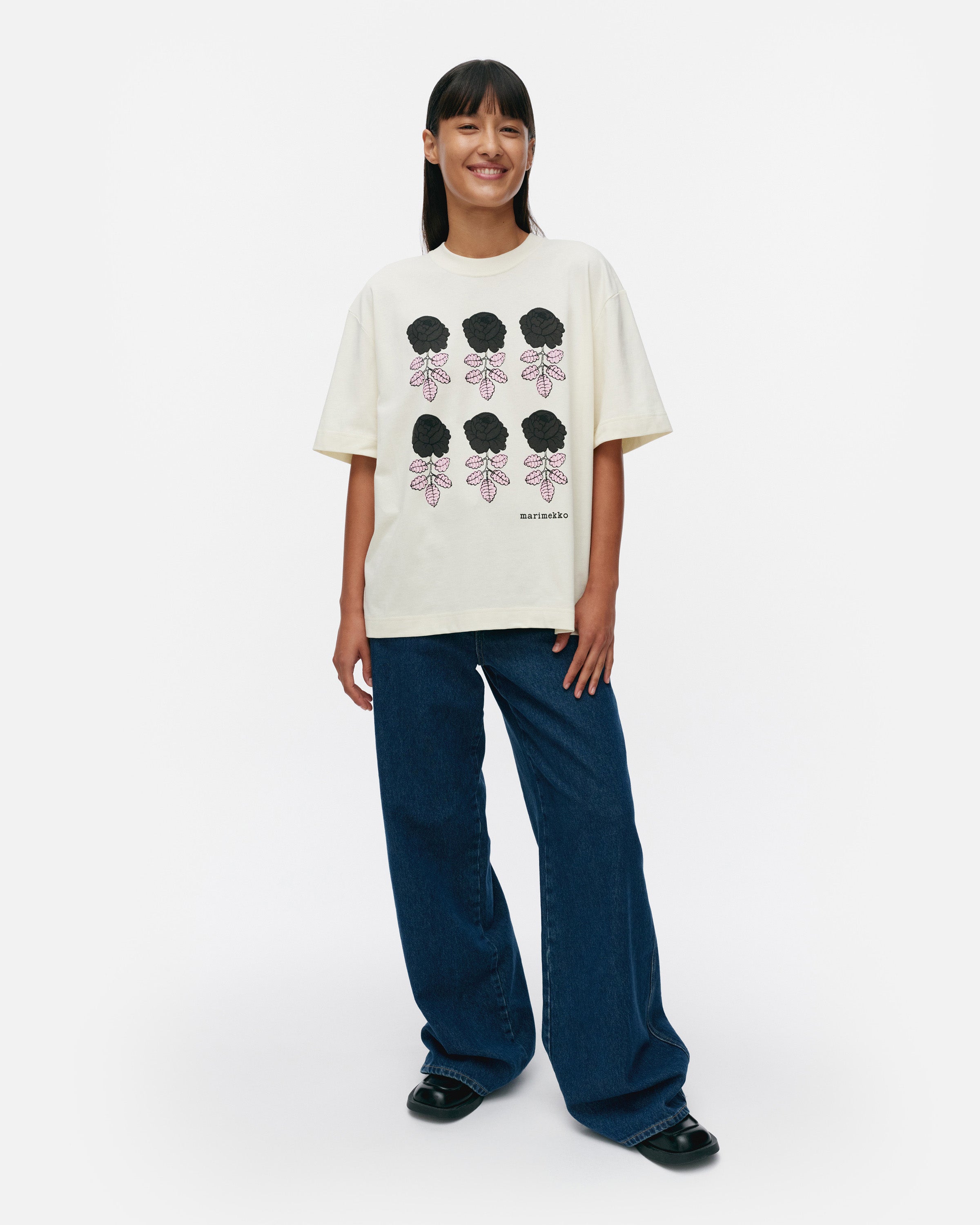 T-shirt Veisto Vihkiruusu Placement kioski