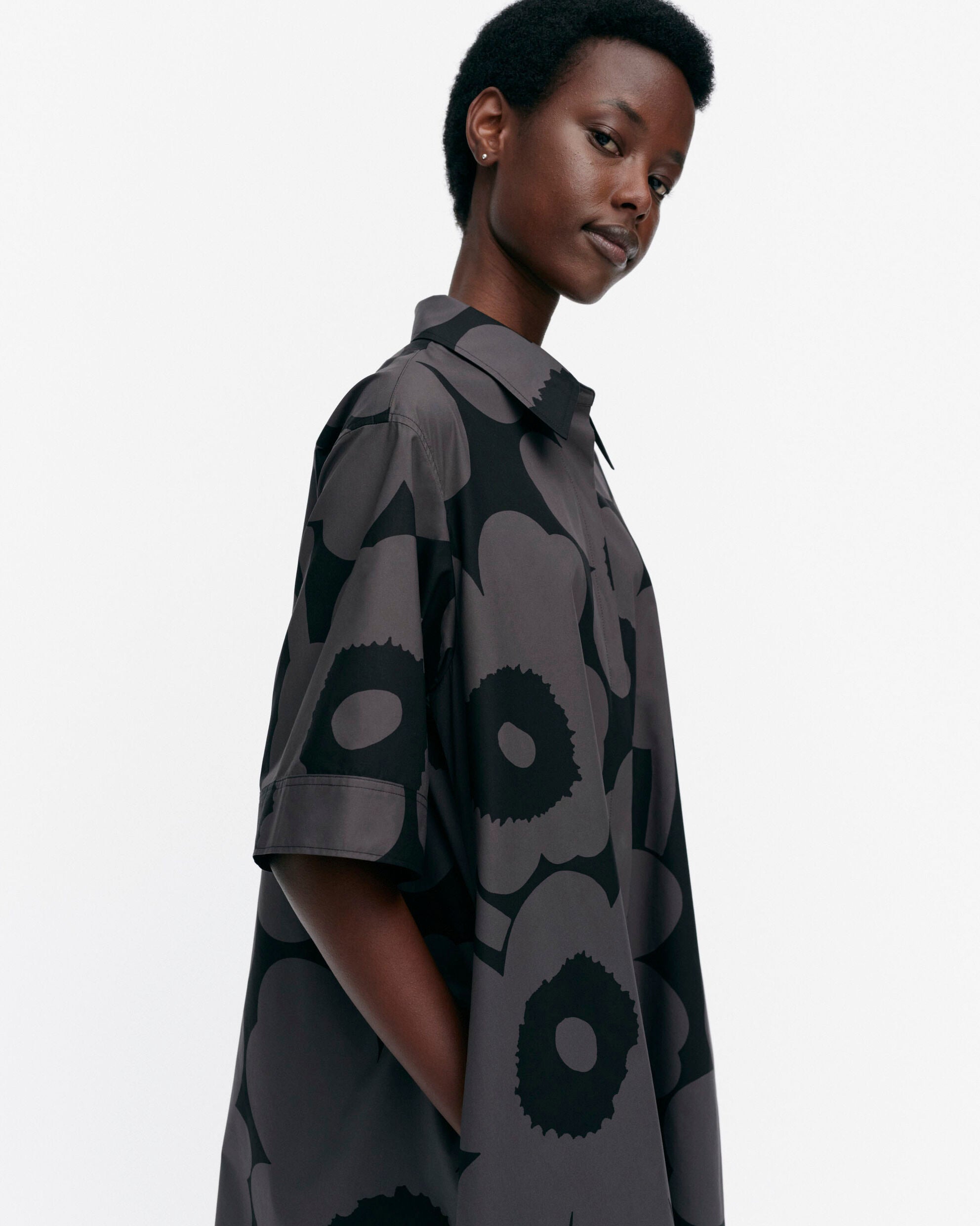 Popliini Unikko cotton dress