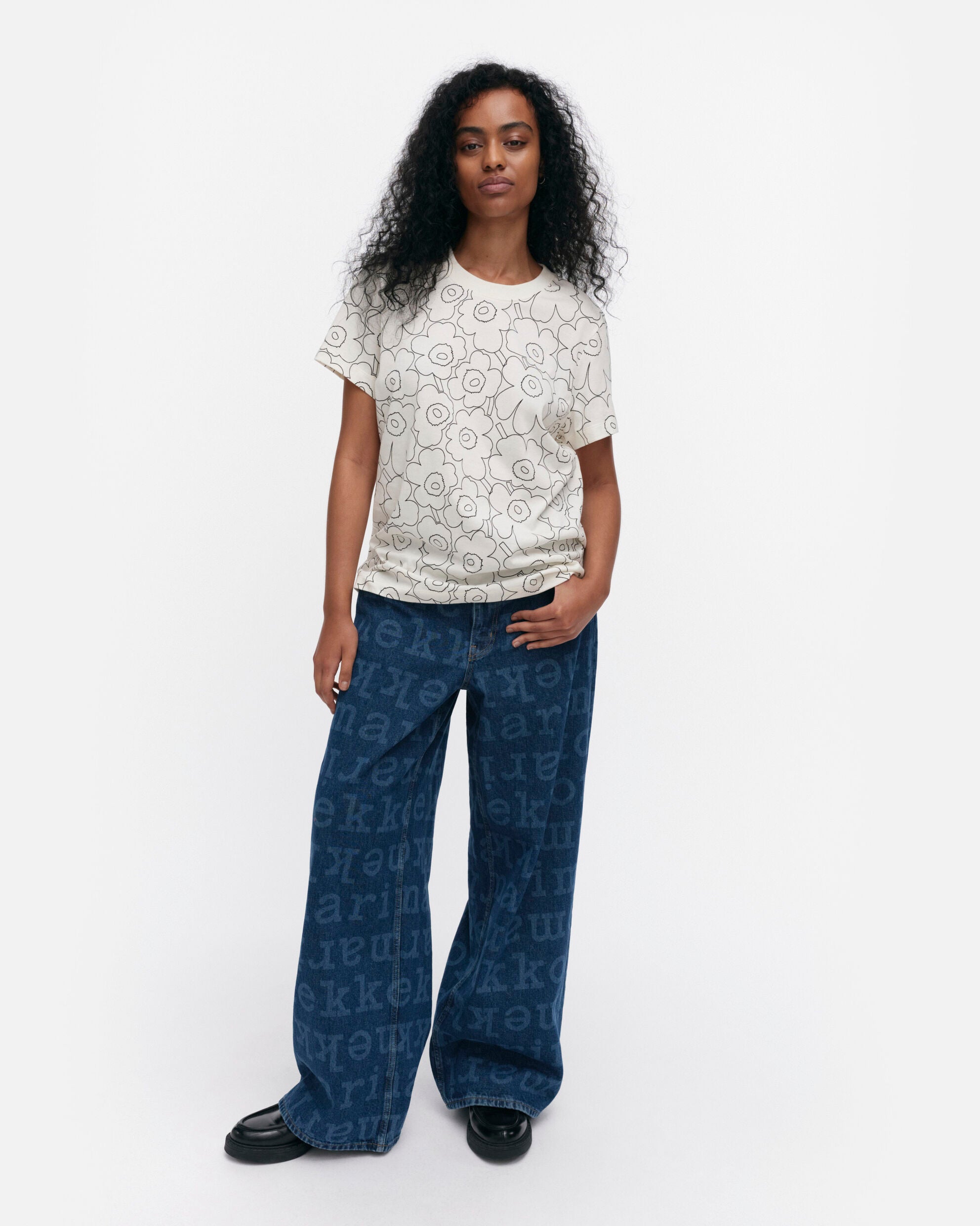 T-shirt Heleys Piirto Unikko