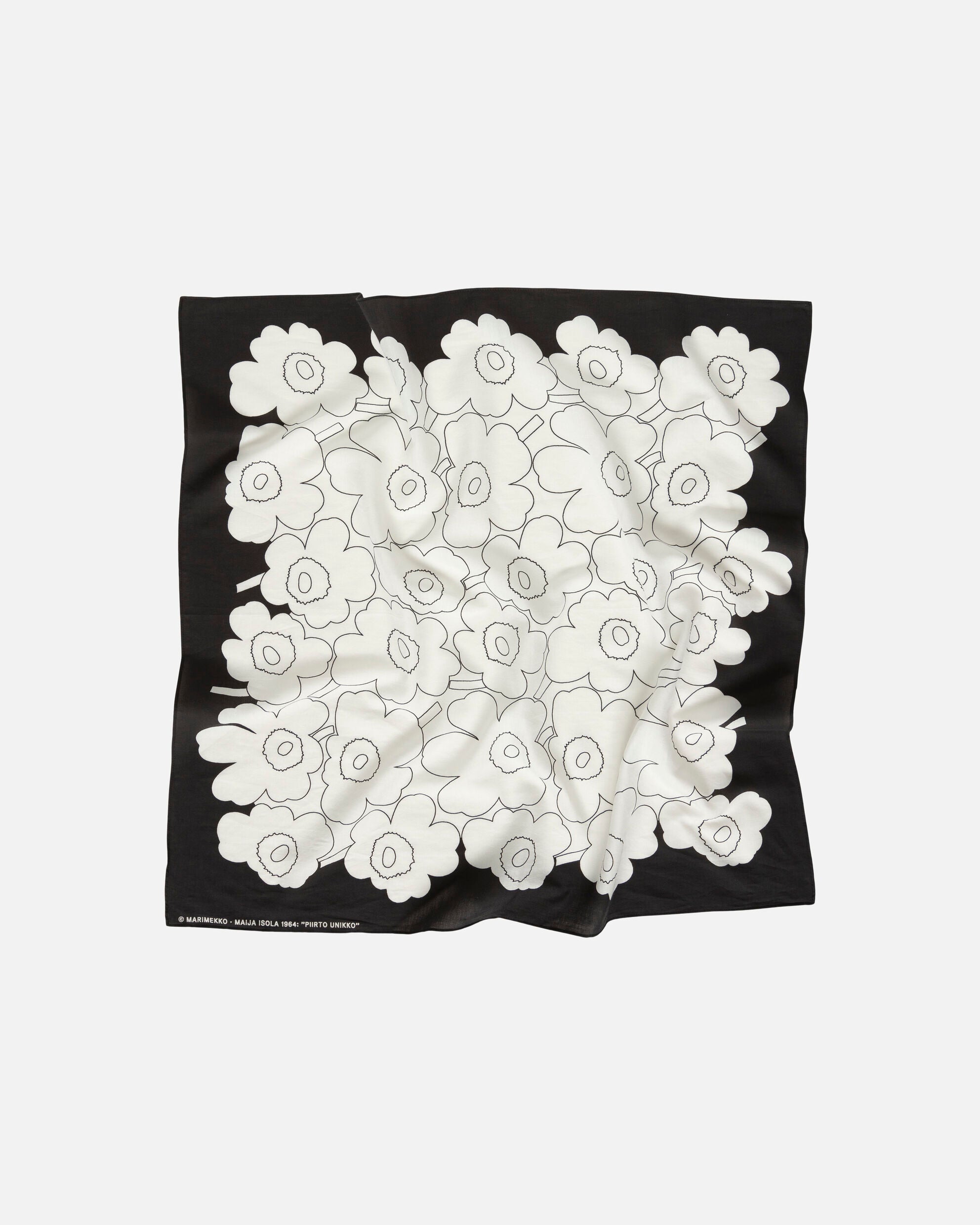 Foulard Keskiö Piirto Unikko