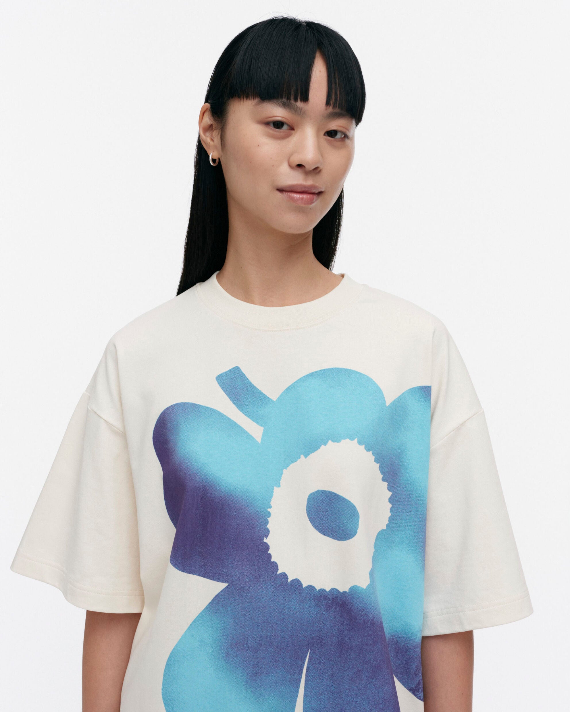 T-shirt en jersey Nopeus Akvarelli Unikko Kioski