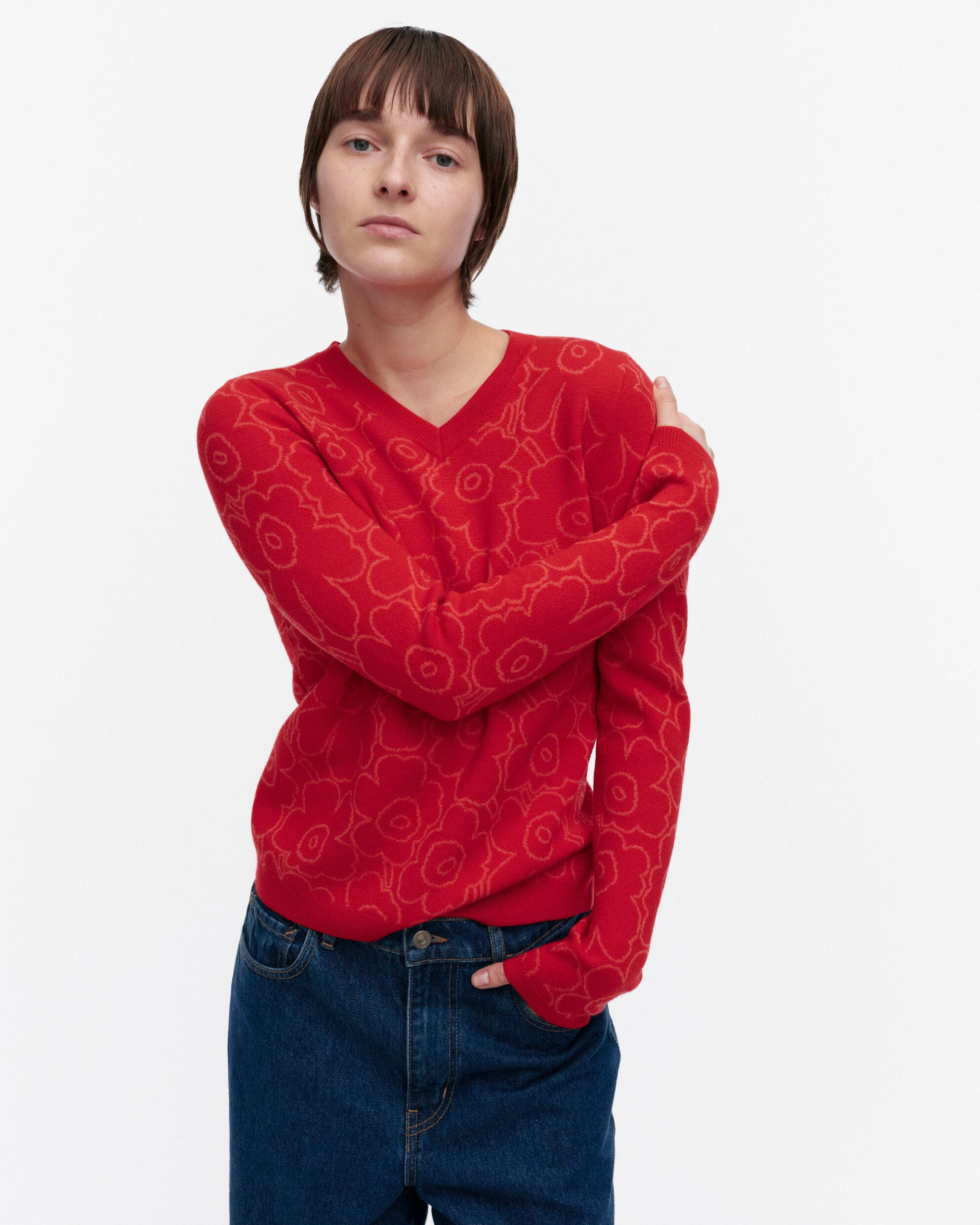 RWS Rullata Mini Piirto Unikko pull-over tricoté