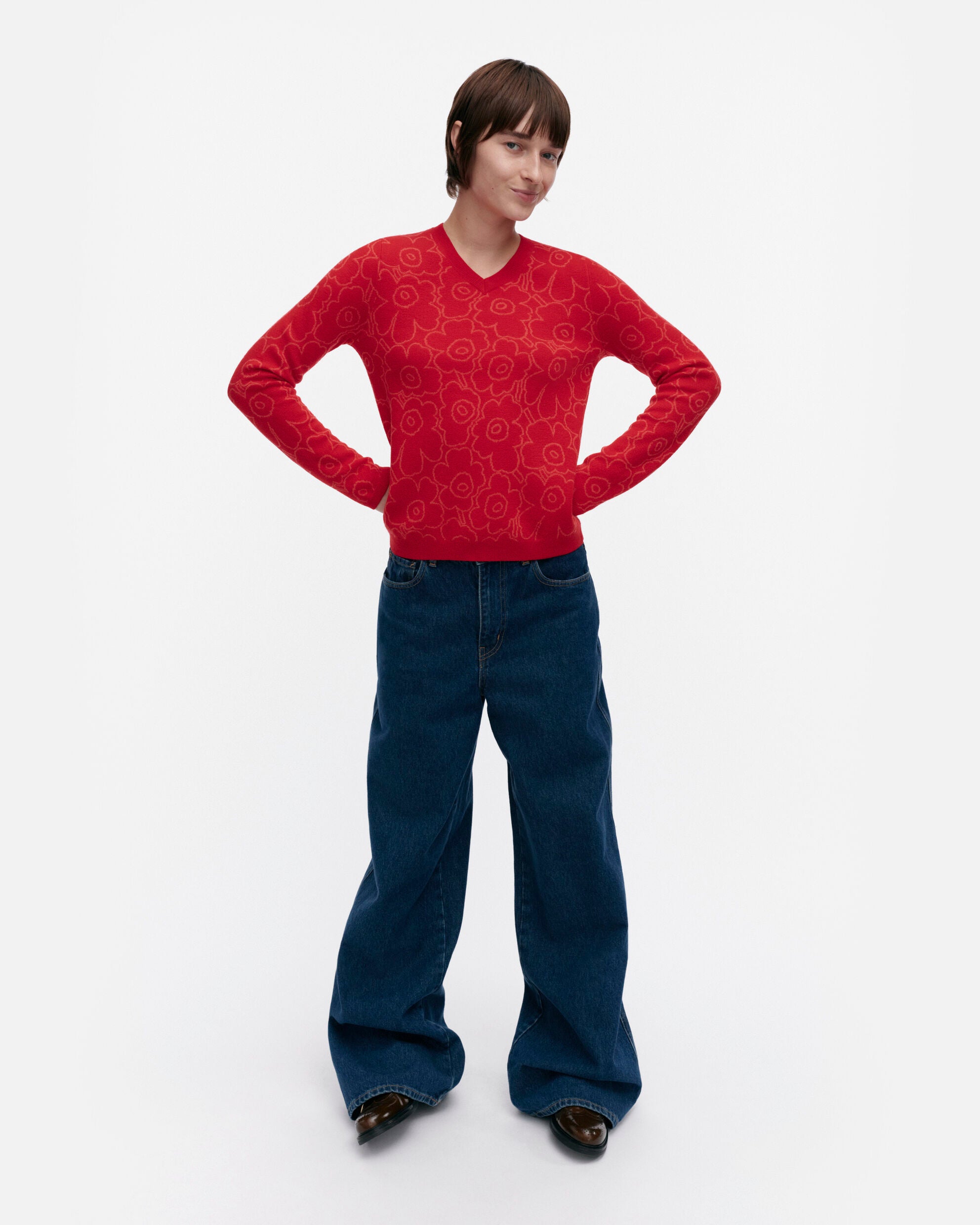 RWS Rullata Mini Piirto Unikko pull-over tricoté