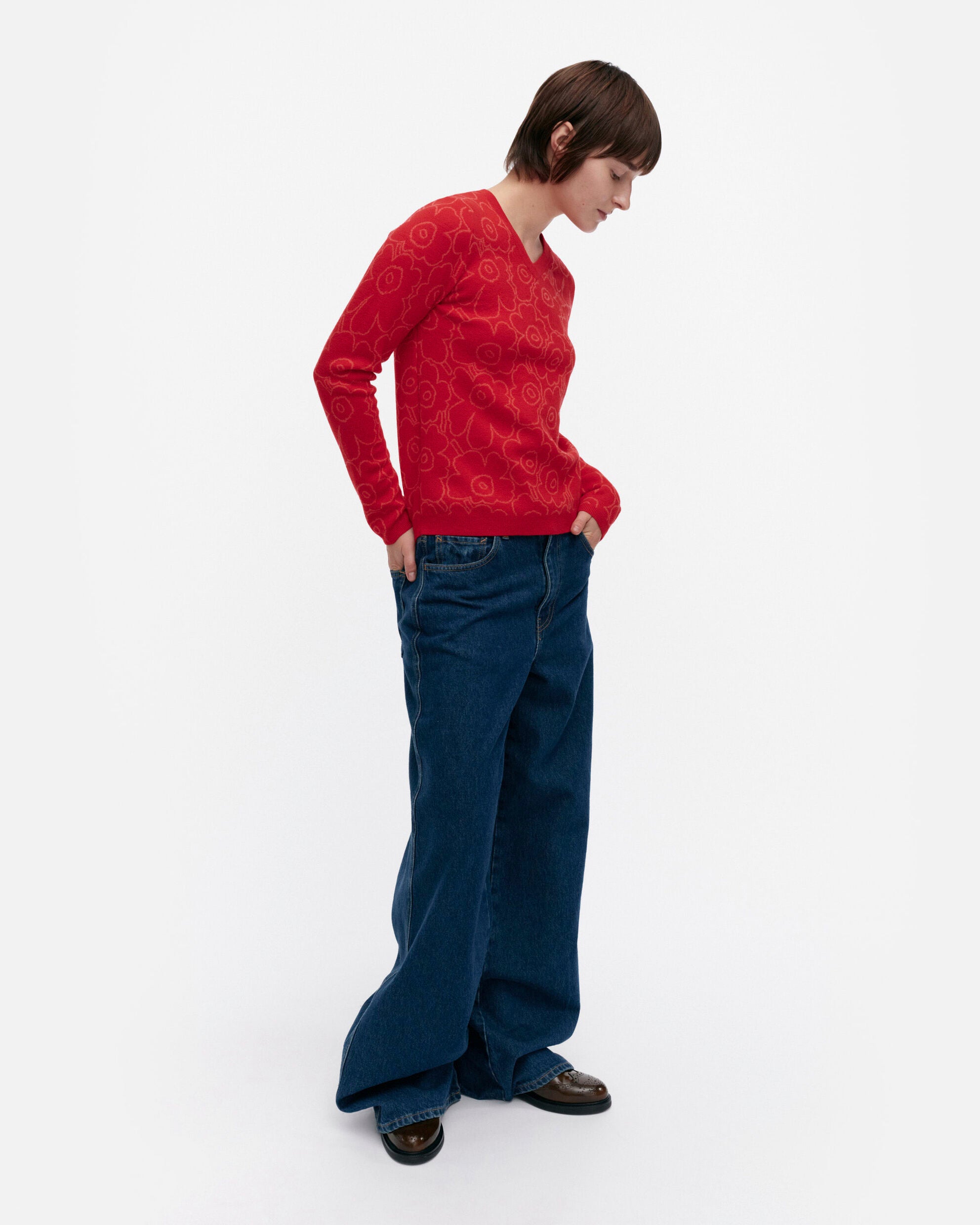 RWS Rullata Mini Piirto Unikko knitted pullover