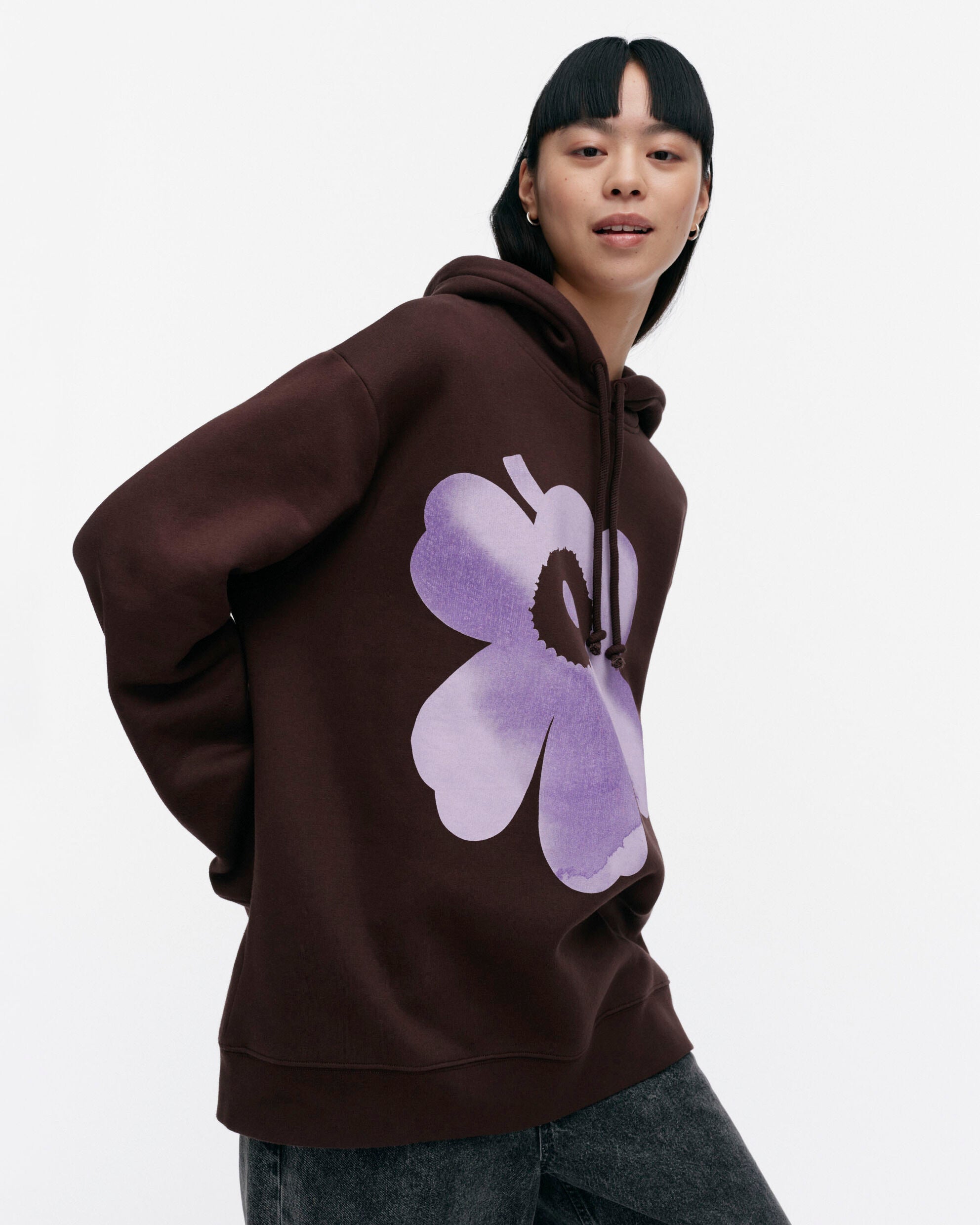 Sweat à capuche Runoja Unikko Placement Kioski