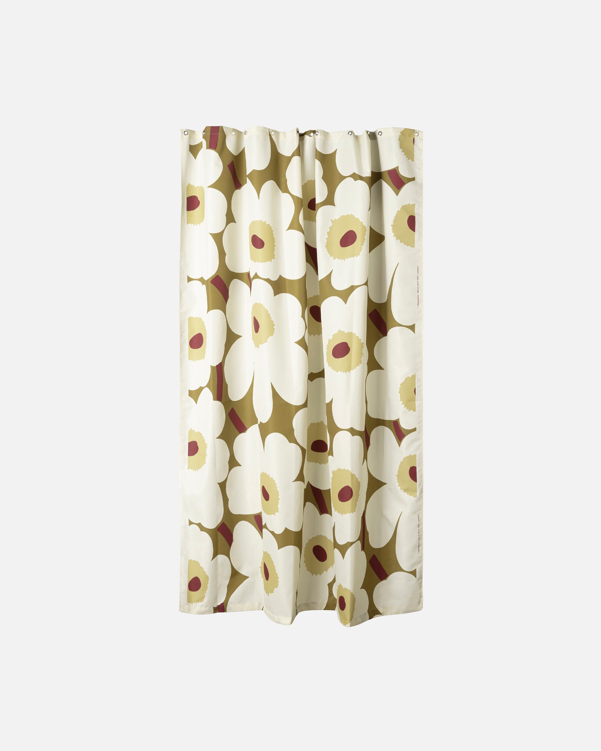 Unikko shower curtain 180x200 cm