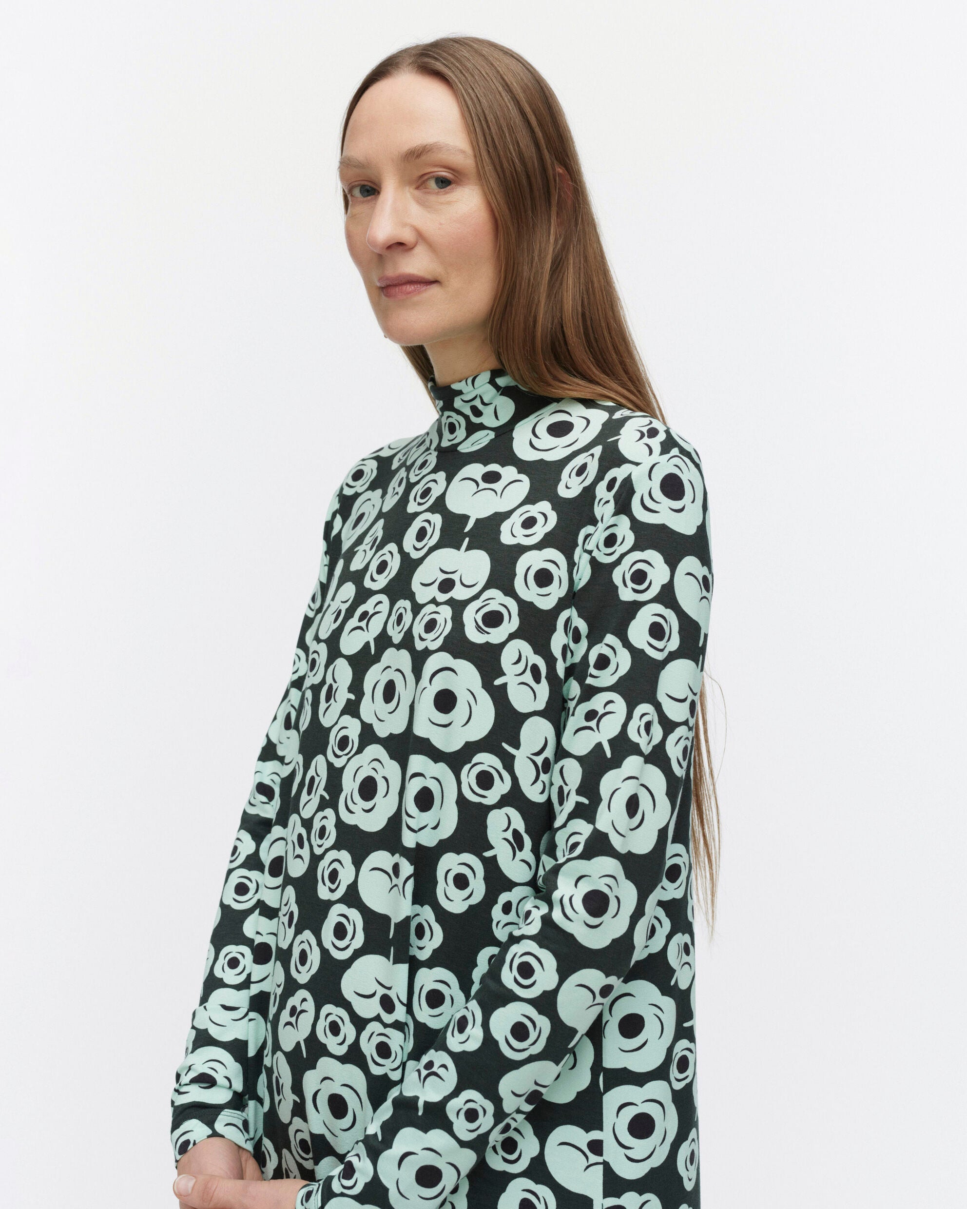 Robe Cavea en jersey foncé