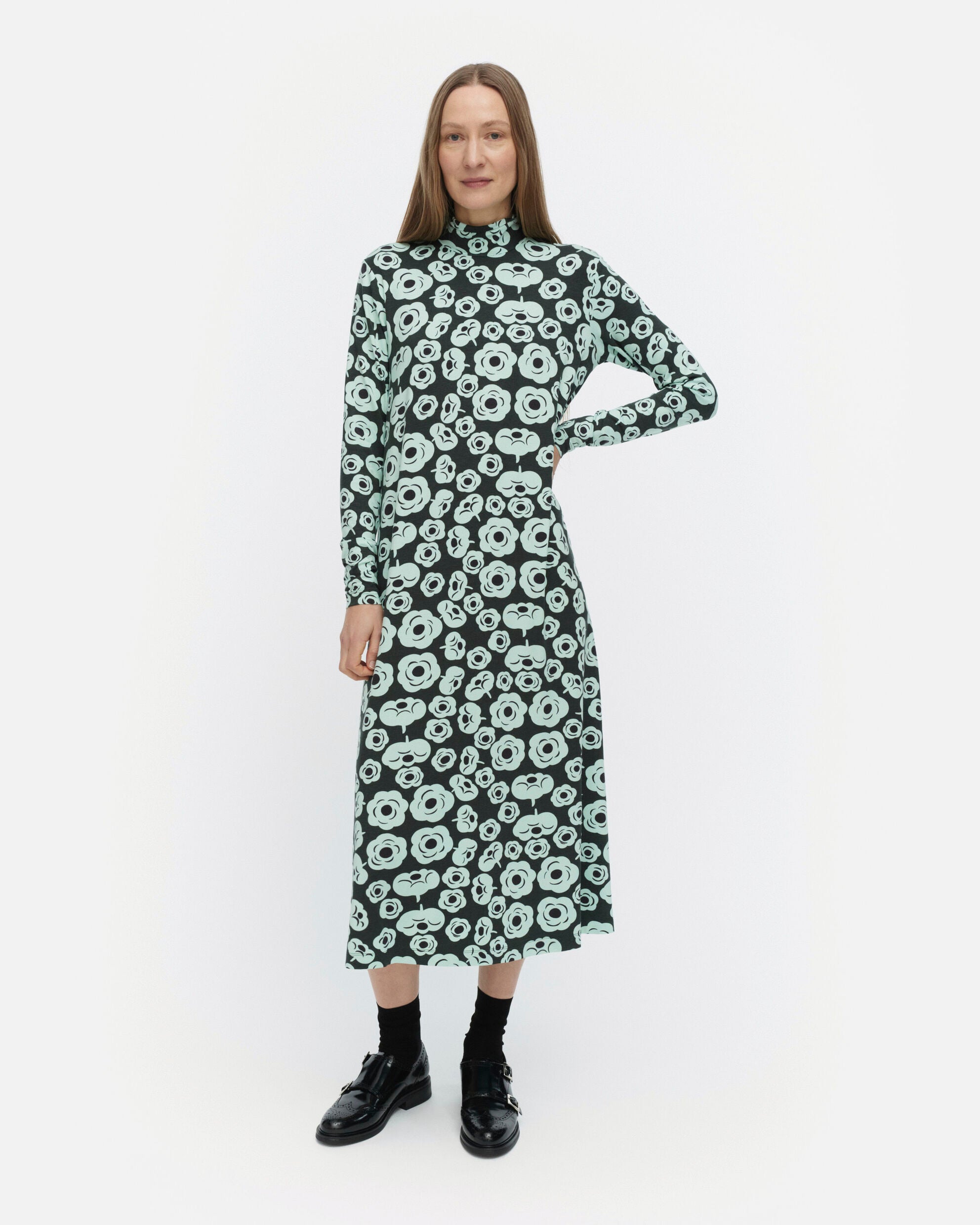 Robe Cavea en jersey foncé