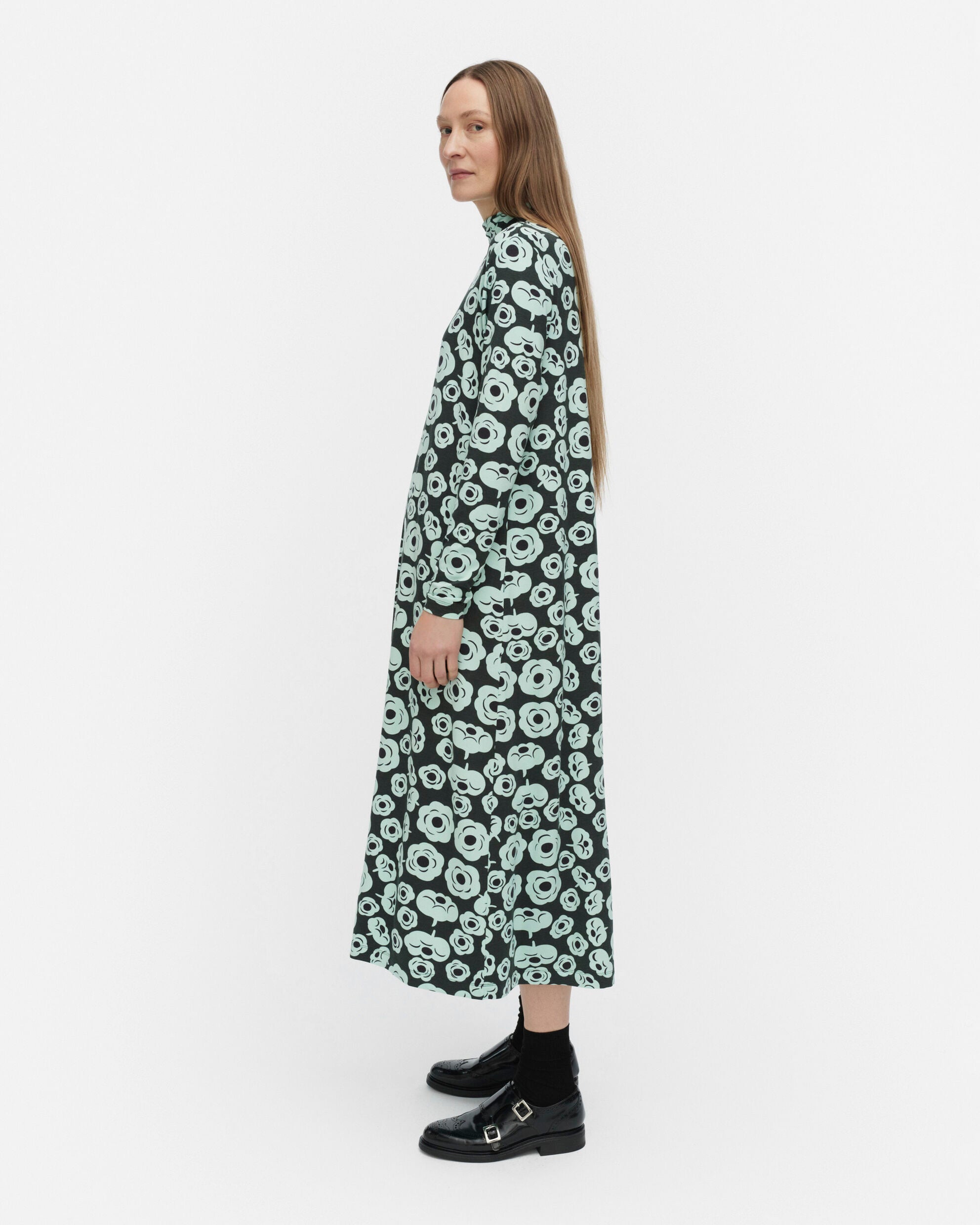 Robe Cavea en jersey foncé