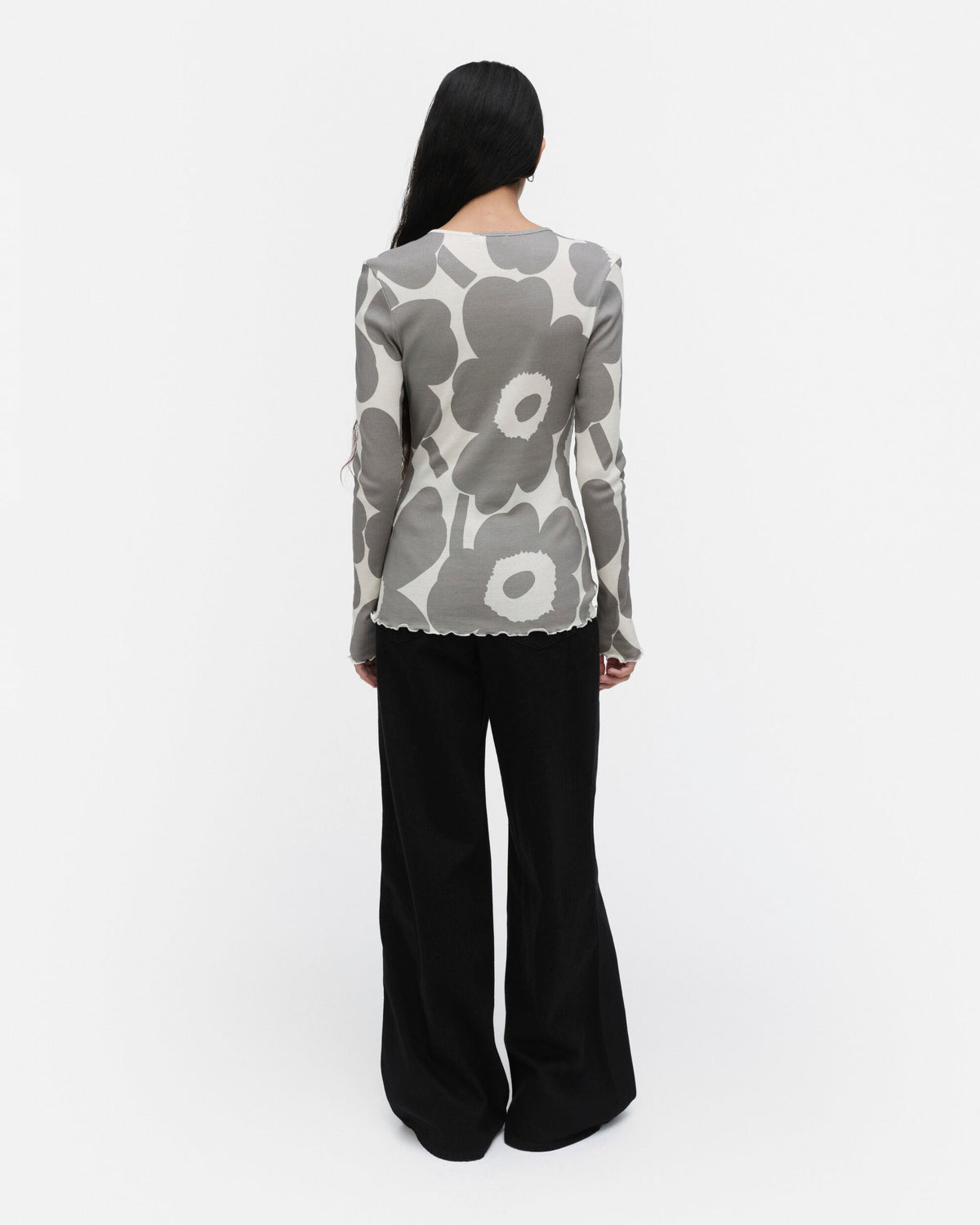 Floraali Unikko Jersey shirt