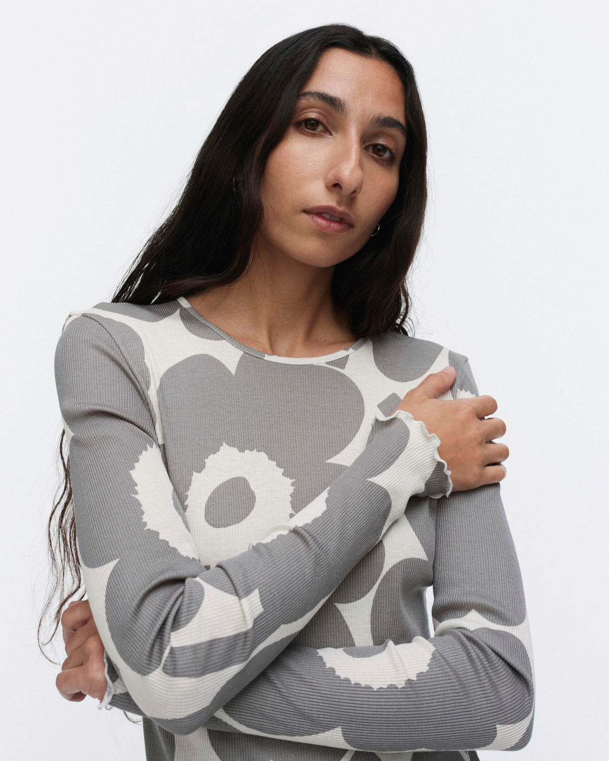 Floraali Unikko Jersey shirt