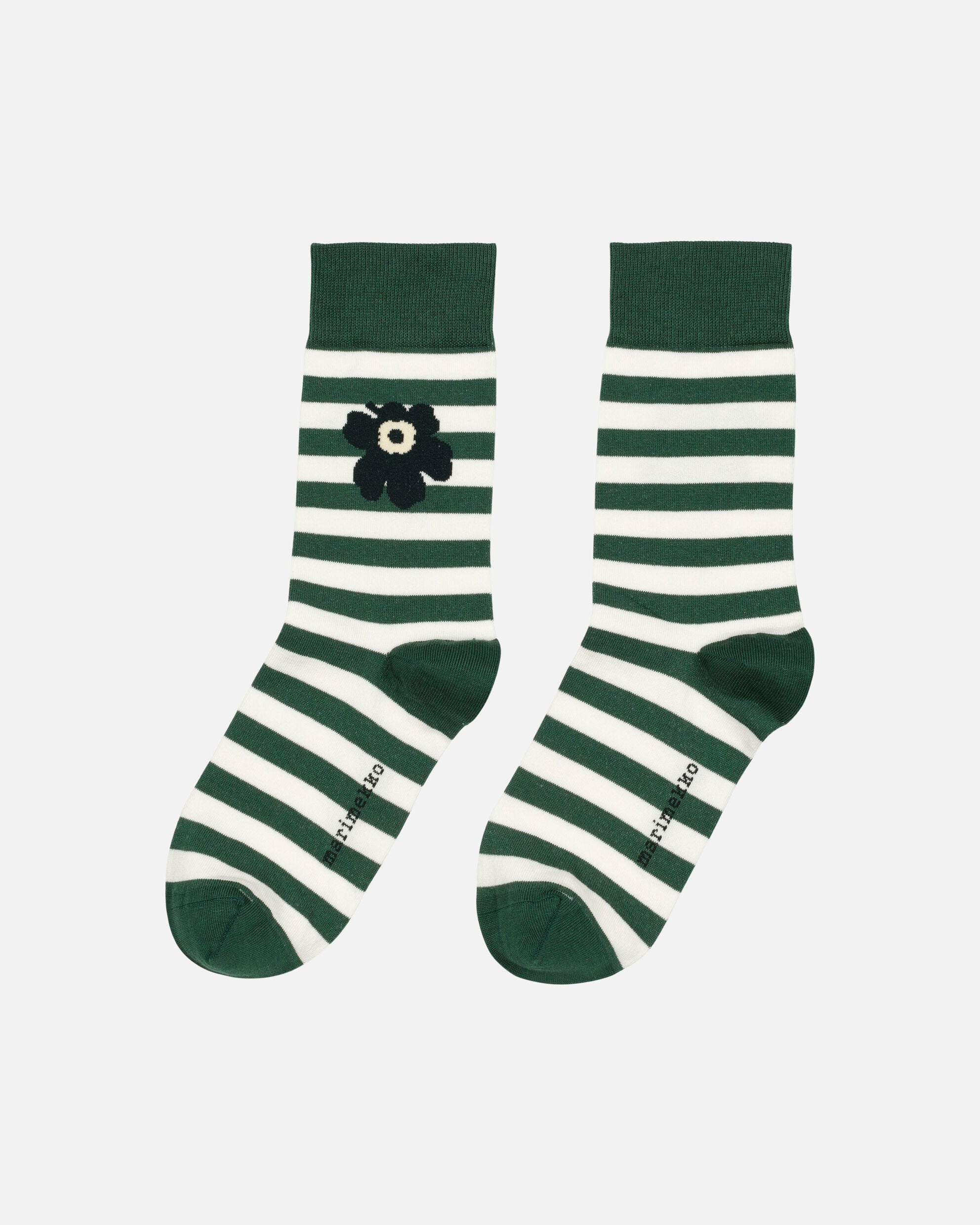 Kasvaa Tasaraita Unikko Kioski socks