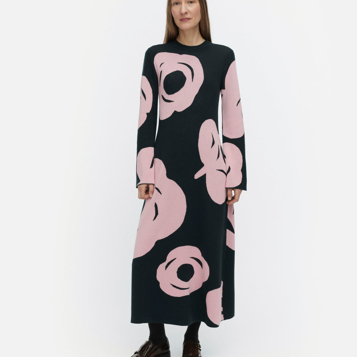 Leikkuu Tumma Knitted dress