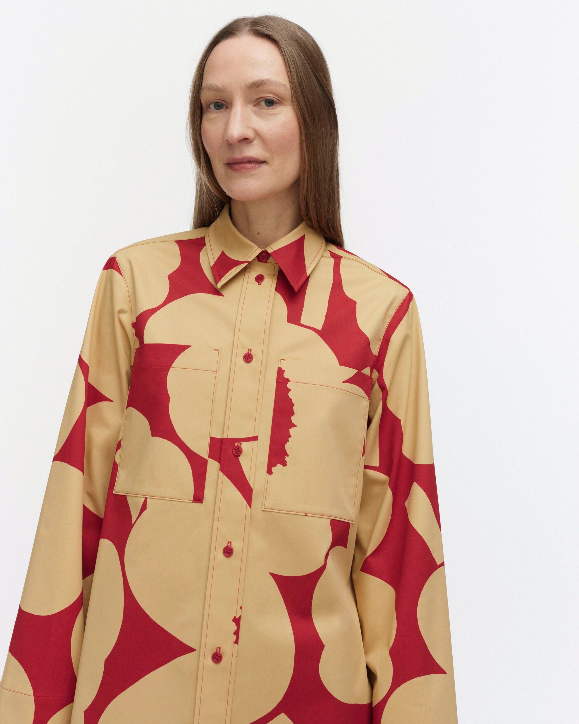 Chemise en coton Maaria Unikko