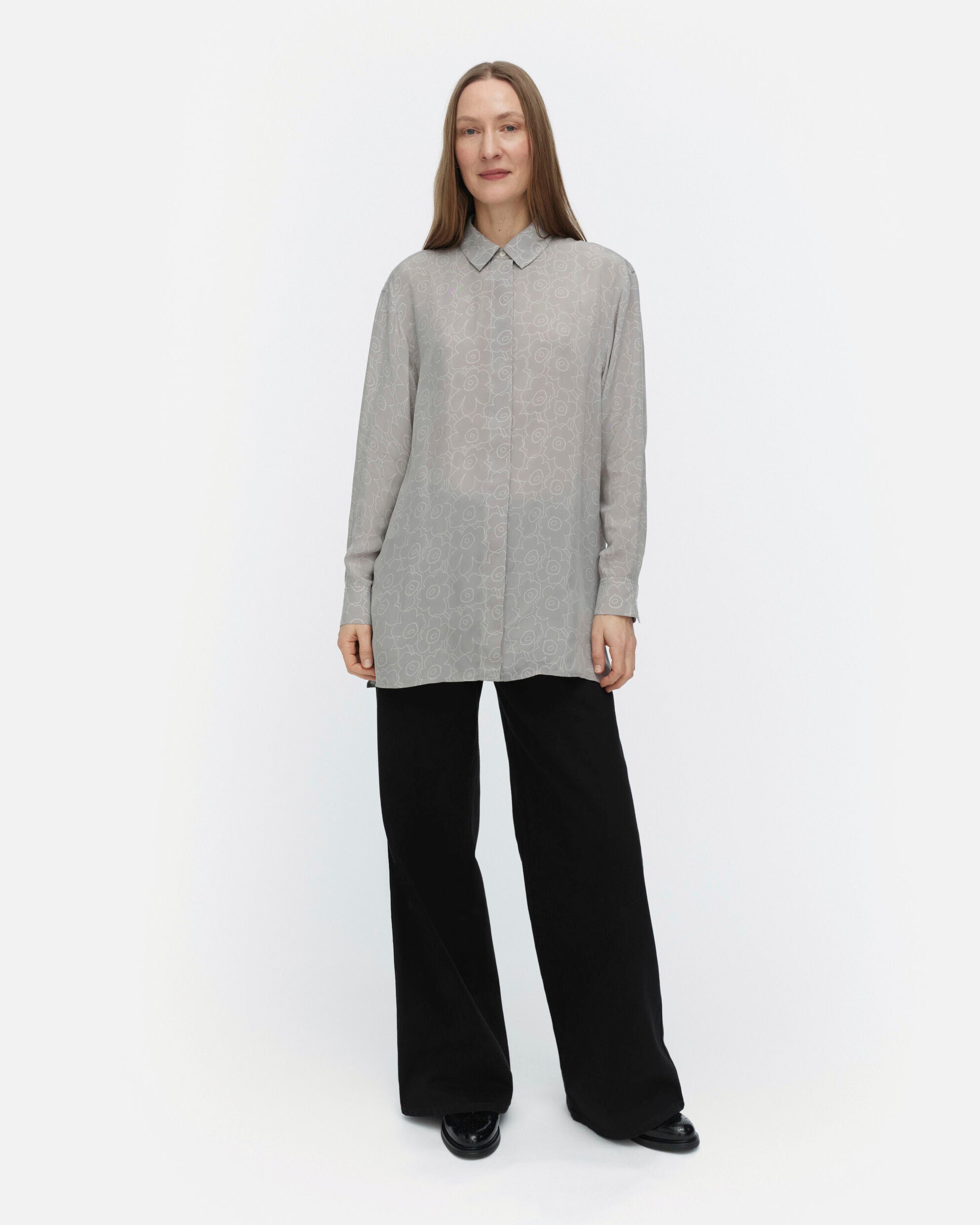 Chemise Runsas Piirto Unikko Cupro