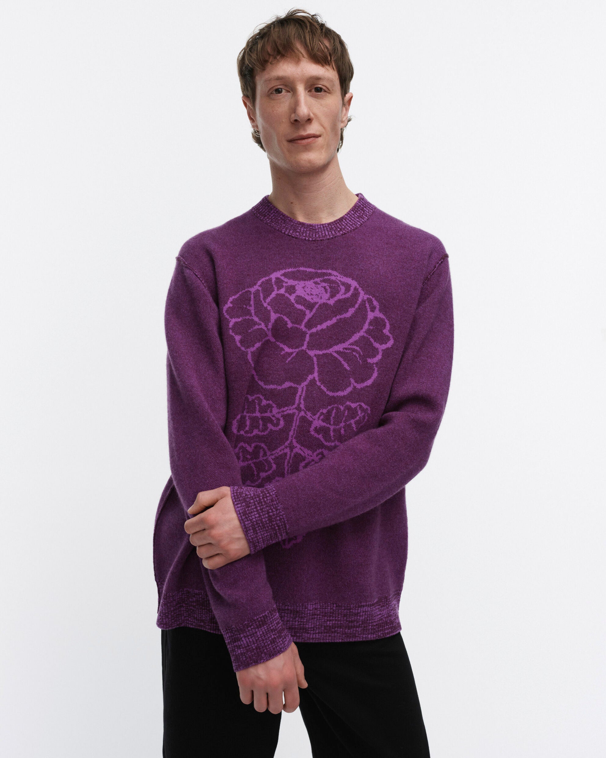 Rws Ruusut Vihkiruusu Knitted wool pullover