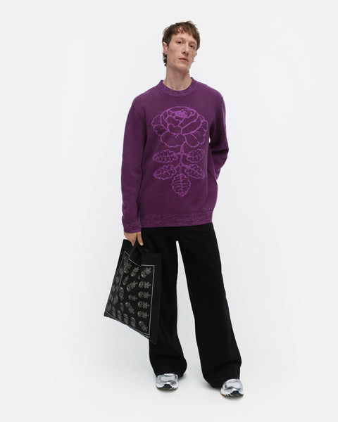 marimekko Vihkiruusu スウェット MM_254_ruusut_vihkiruusu_09471