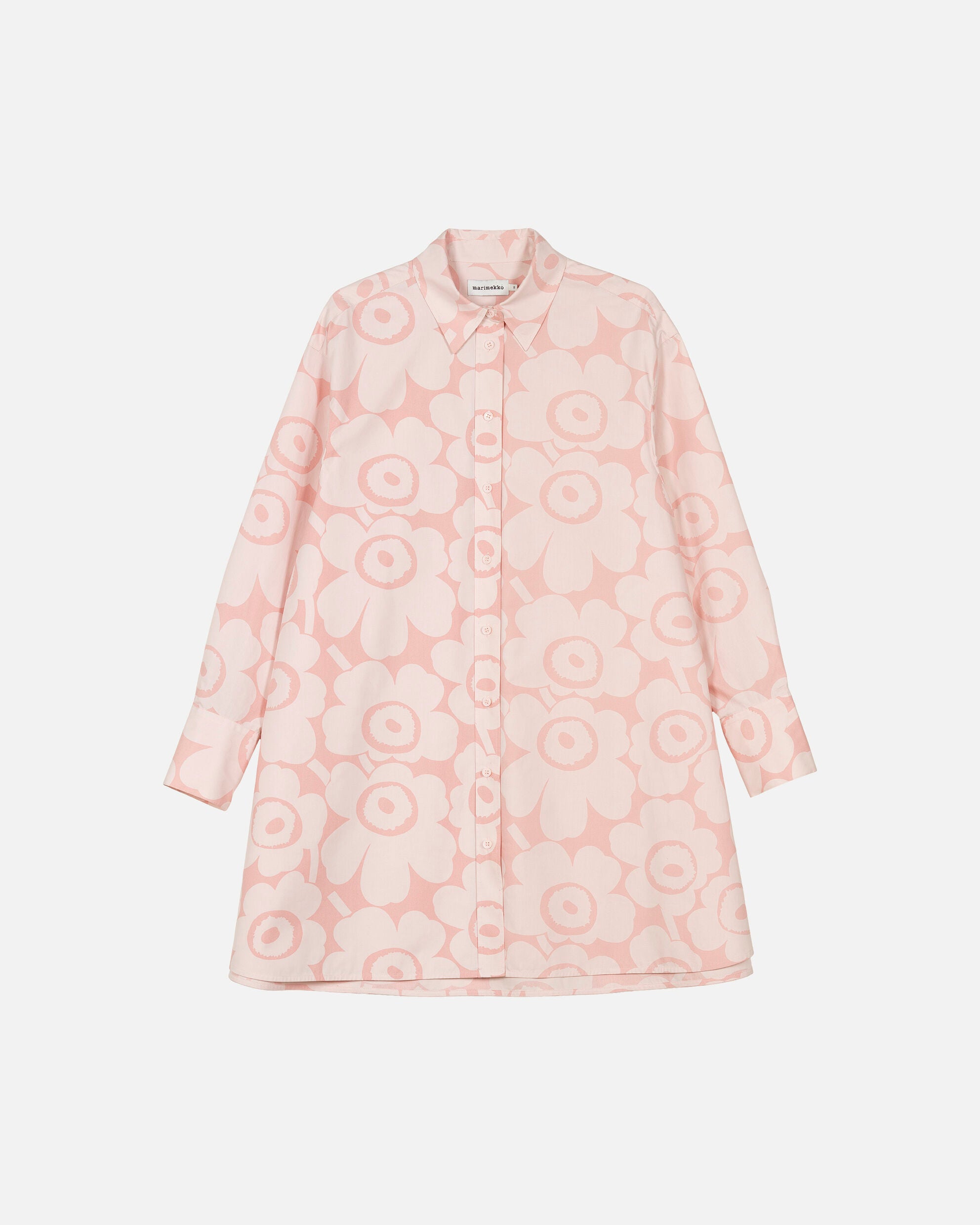 Robe chemise en coton Kuvitelma Unikko