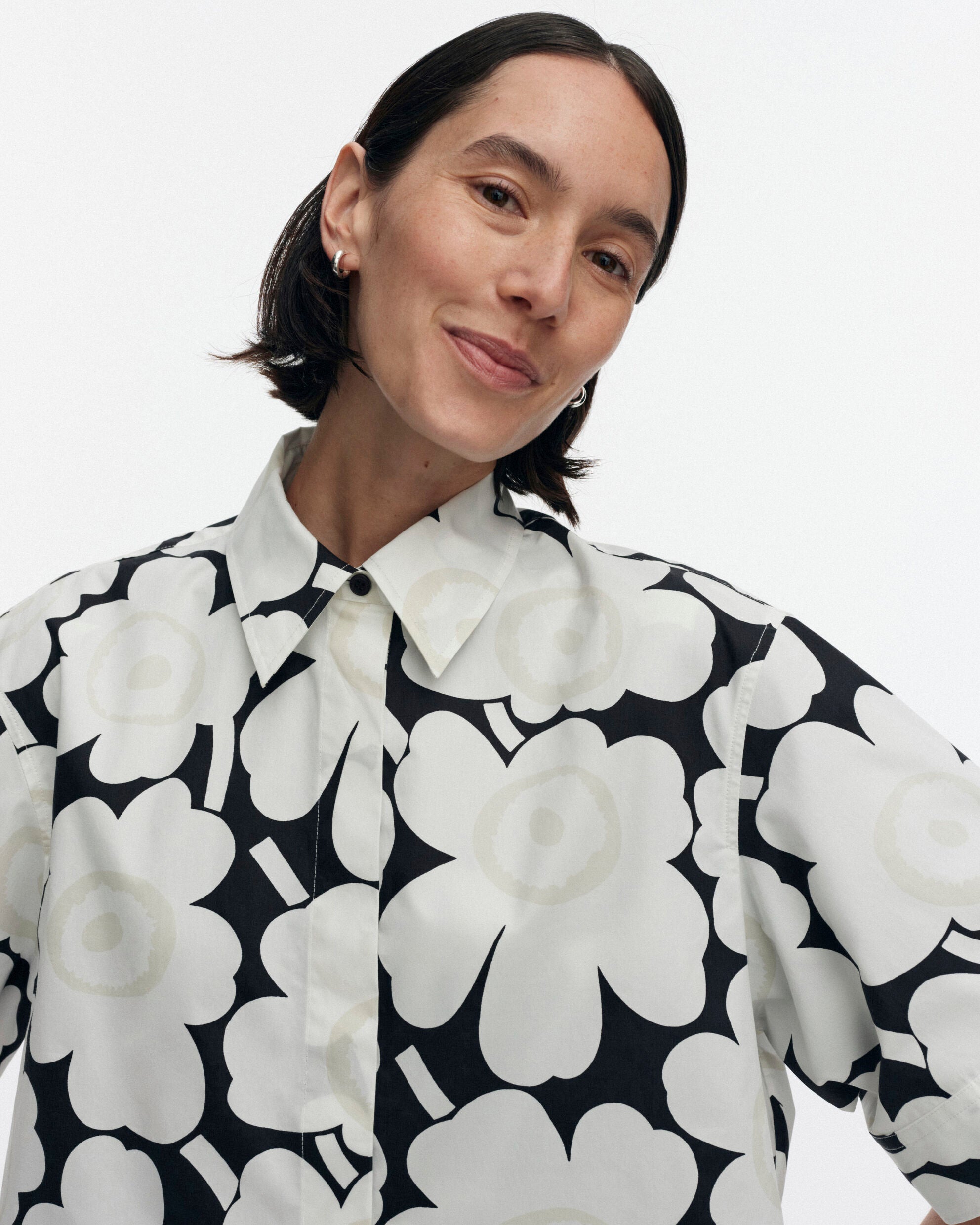 トップス Heti Unikko /co poplin blouse Standardi Unikko Blouse