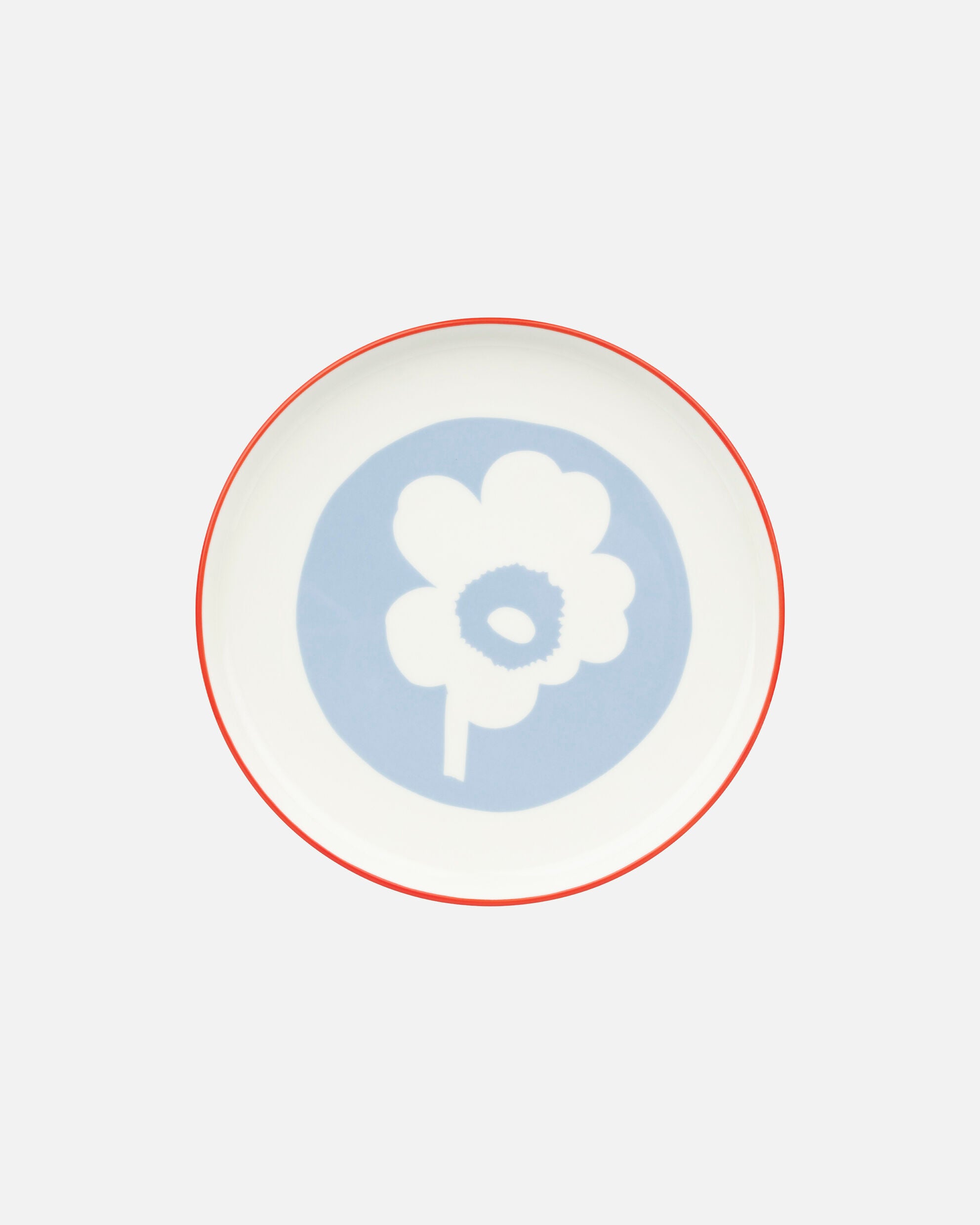 【新品】marimekko UNIKKO60 Plate 20cm White② Marimekko Unikko Plate 20cm White | FUNSTY