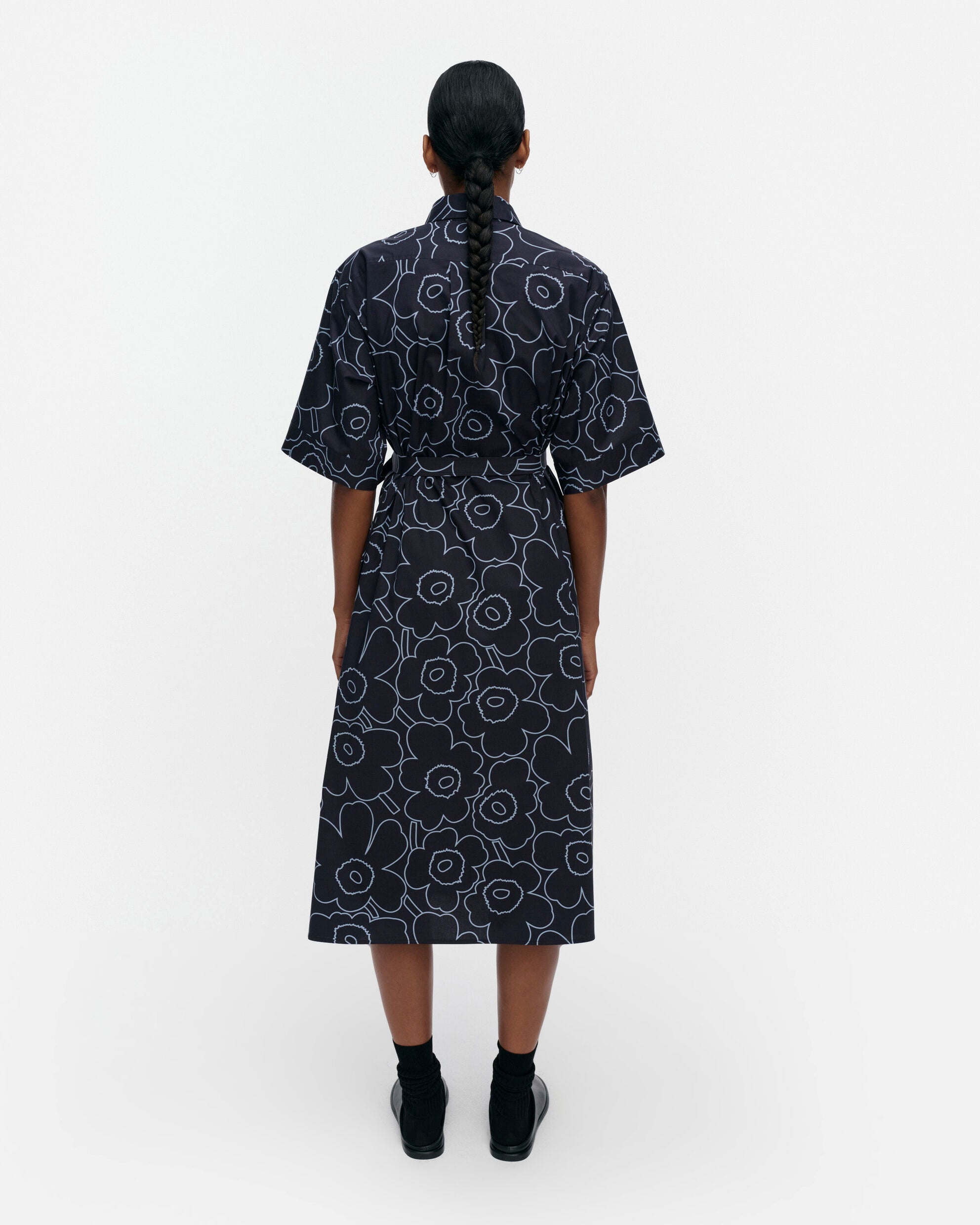 Popliini Piirto Unikko Dress