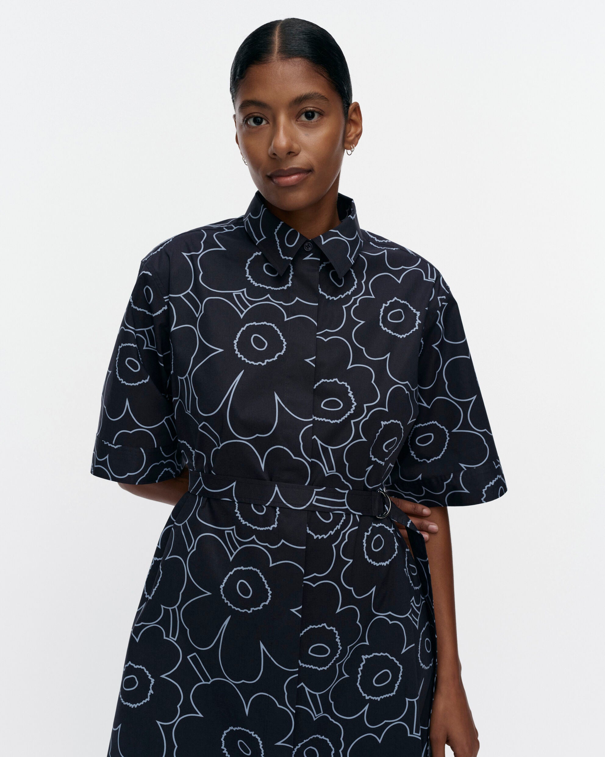 Popliini Piirto Unikko Dress