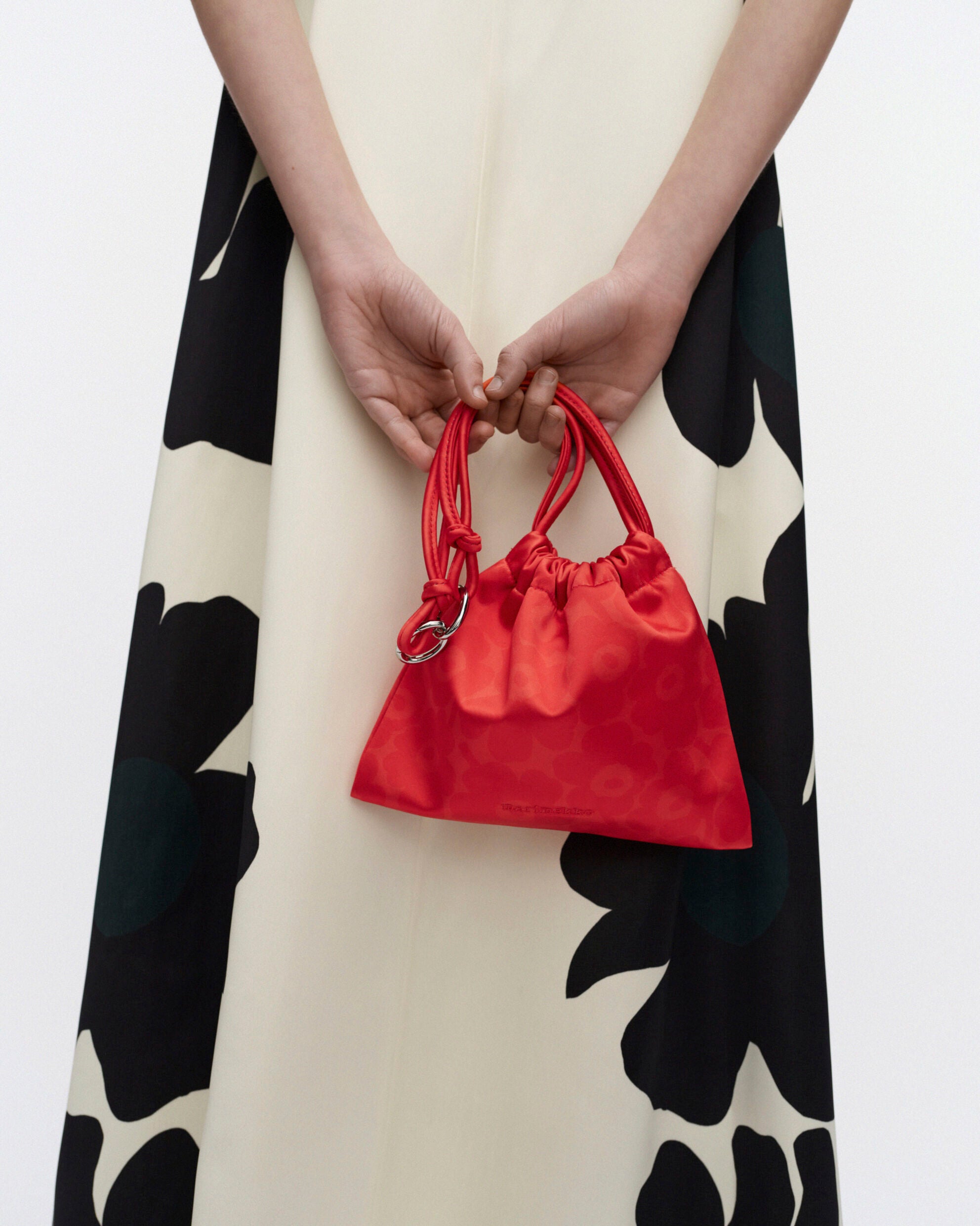Cirra Satin Unikko Handbag