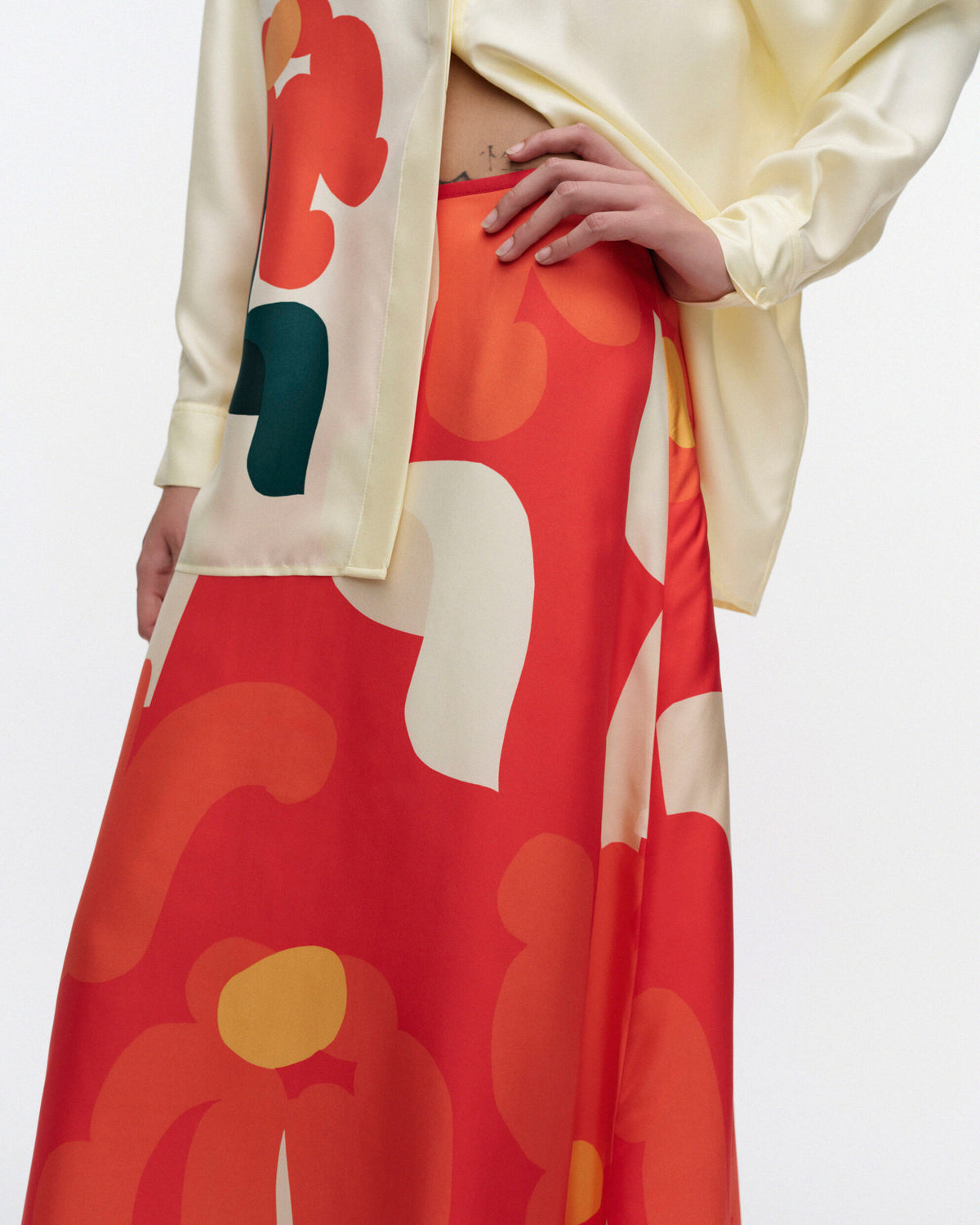 Koostumus Kukkahattu Skirt