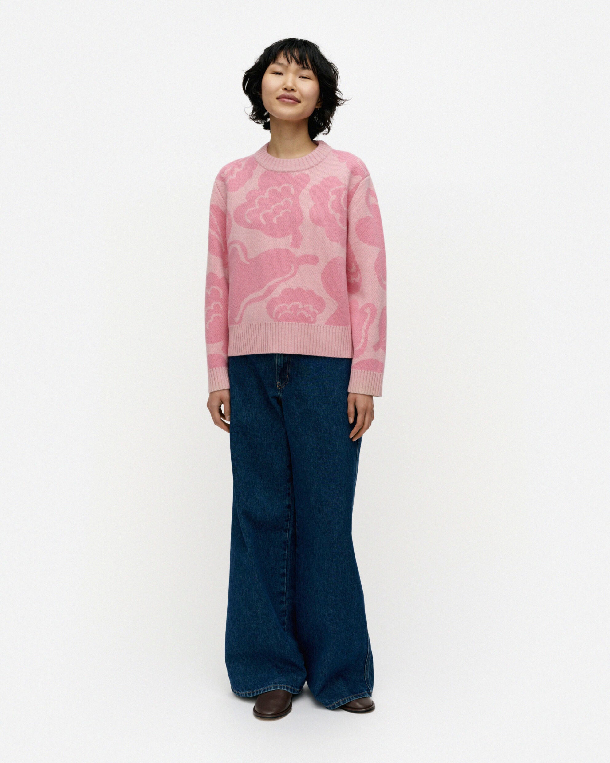 RWS Virtaus Kukasta kukkaan knitted pullover