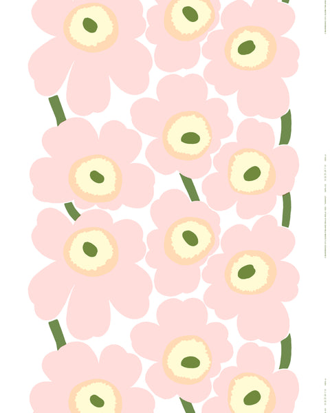 Unikko Cotton sateen fabric